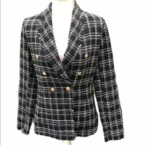 Plaid Blazer